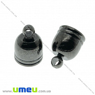 Ковпачок металевий, 10х7 мм, Чорний (OBN-020345)