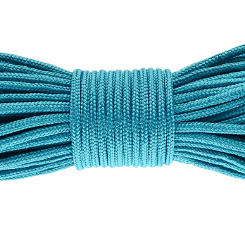 Шнур мінікорд 2 мм, Блакитний яскравий (LEN-020446)