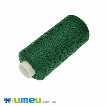 Нитка поліестерова KIWI №40/2, col.215, Смарагдова, 366 м (MUL-046741)