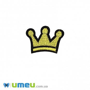 Термоаплікація Корона, 4,5х3 см, Чорна (APL-047688)