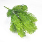 Гілка хвої силіконова, Зелена, 37 см (DEC-060548)