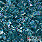 Бісер японський Miyuki HALF TILA №2458, 5х2,3 мм, Бірюзовий АВ (BIS-053251)