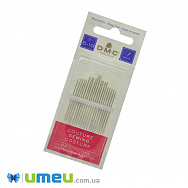 Набір вишивальних голок DMC (Франція) №5-10 з гострим кінчиком, 20 шт (UPK-044481)