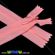 Блискавка (змійка) потайна нероз'ємна, 20 см, Тип 3, Коралове світла (ZIP-015912)