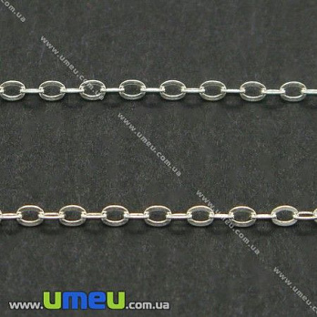 Ланцюг Срібло (925 проба), 2х1,6 мм (SER-004407)