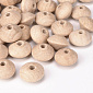 Намистини дерев'яні 18х12 мм, Біконус, Бук (BUS-054804)