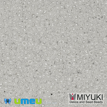 Бісер японський Miyuki круглий RR 15/0 №420, Білий перловий (BIS-039877)