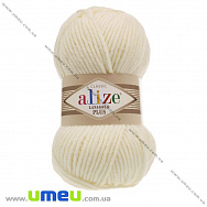 Пряжа Alize Lanagold Plus 100 г, 140 м, Молочна 01 (YAR-029543)