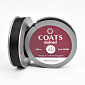 Нитка для бісеру COATS Dabond 60, Чорна, 150 м (MUL-060558)