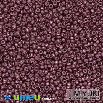 Бисер японский Miyuki круглый RR 15/0 №4219, Duracoat Galvanized, Малиновый (BIS-045883)