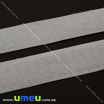 Липучка 20 мм, Біла (LEN-044331)