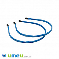 Обруч велюровий, 6 мм, Синій (OSN-041250)