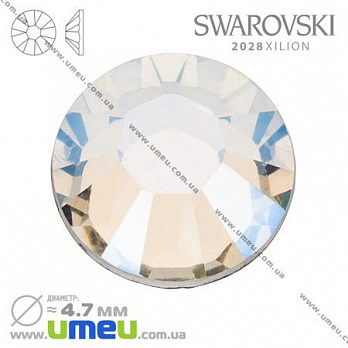 [Архів] Стрази Swarovski 2028 Moonlight, HotFix, SS20 (4,7 мм) (STR-009827)