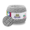Пряжа Ярослав Бавовна 14/2, 50 г, 350 м, Сіра 109 (YAR-058971)
