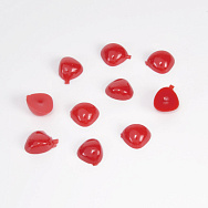 Носик клейовий, 8х7 мм, Червоний (DIF-023212)