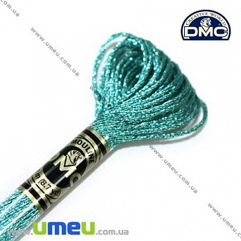 Муліне DMC Jewel E3849, Блакитний аквамарин, Сяйво дорогоцінних каменів (DMC-006331)