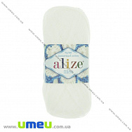 Пряжа Alize Miss 50 г, 280 м, Біла 55 (YAR-025116)