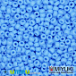 Бісер японський Miyuki круглий RR 10/0 №413F, Блакитний матовий (BIS-047541)