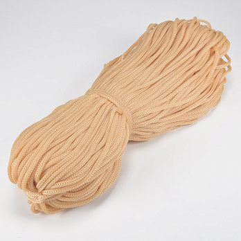 Шнур для макраме, 4 мм, Экрю, Полипропилен (LEN-062815)