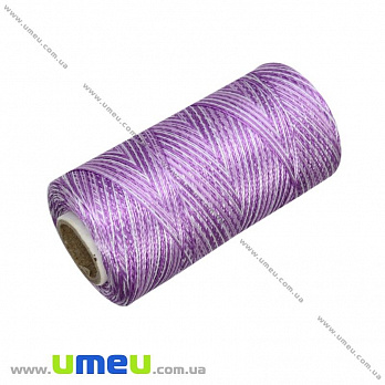 Нитки шовкові Doli меланжеві, Бузкові 198, 500 м (MUL-021561)