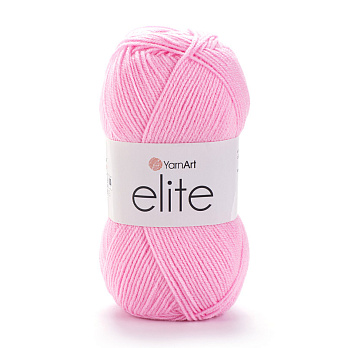 Пряжа YarnArt Elite 100 г, 300 м, Рожева світла 20 (YAR-025385)