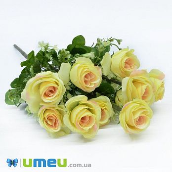 Букет роз, 44 см, Желтый (DIF-044708)