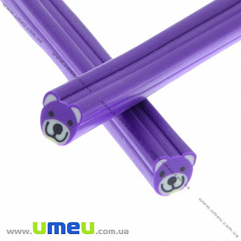 Паличка FIMO Мишка фіолетовий, 50 мм (DIF-015536)