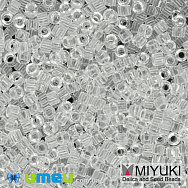 Бісер японський Miyuki Delica 11/0 DB141, Прозорий (BIS-045240)