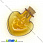 /p6688-steklyannaya-banochka-serdce-korichnevaya-26x22-mm/