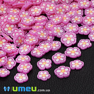 Слайси FIMO Квітка малинова, 5 мм (DIF-044237)