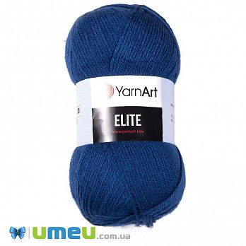 Пряжа YarnArt Elite 100 г, 300 м, Синя 209 (YAR-043296)
