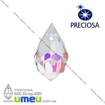 [Архів] Підвіска Preciosa 681 Crystal AB, 6х10 мм, Крапля (POD-005458)