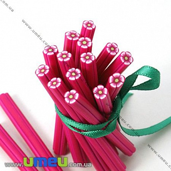 Паличка FIMO Квітка малиновий, 50 мм (DIF-003559)