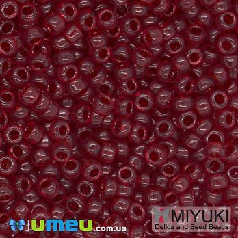 Бісер японський Miyuki круглий RR 11/0 №141, Червоний (BIS-045568)