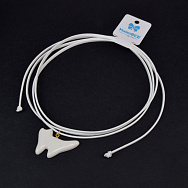 Підвіска Котик на шнурку, 40х27 мм (BUS-059016)