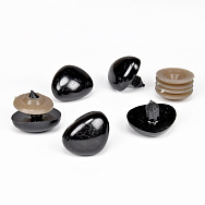 Носик зі штифтом (з заглушкою), 23х18 мм, УЦІНКА, Чорний (DIF-056621)