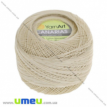 Пряжа YarnArt Canarias 20 г, 203 м, Бежева 4660 (YAR-022928)