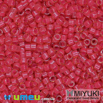 Бісер японський Miyuki Delica 11/0 DB2051, Малиновий неоновий (BIS-045423)
