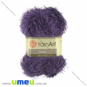 Пряжа YarnArt Samba 100 г, 150 м, Фіолетова 28 (YAR-025490)