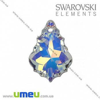 [Архів] Підвіска Swarovski 6091 Crystal AB, 28х19 мм, Крапля (POD-005617)