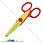 /p21192-nozhnici-figurnie-plastikovie-13-cm/