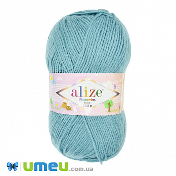 Пряжа Alize Sekerim Bebe 100 г, 320 м, Бірюзова 124 (YAR-047454)