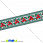 /ru/p10374-tesma-s-ukrainskim-ornamentom-25-mm-zelenaya/
