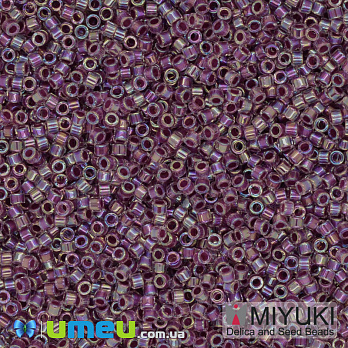Бісер японський Miyuki Delica 11/0 DB056, Бузковий (BIS-040578)