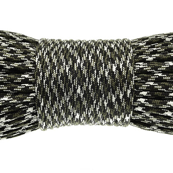 Шнур паракорд семіжільний меланж 4 мм, Хакі (LEN-024912)