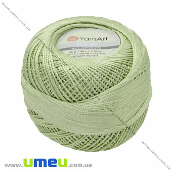 Пряжа YarnArt Tulip 50 г, 250 м, Салатова світла 425 (YAR-025062)