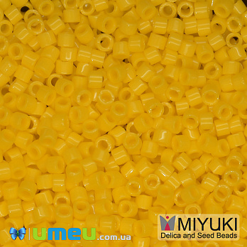 Бісер японський Miyuki Delica 11/0 DB1132, Жовтий (BIS-045328)