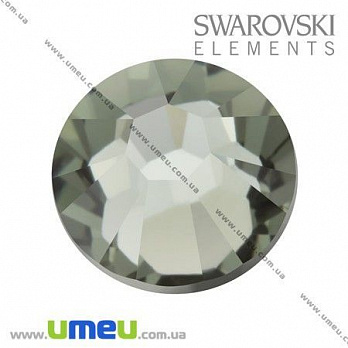 [Архів] Стрази Swarovski 2058 Black Diamond, Плоскі, SS10 (2,8 мм) (STR-009811)
