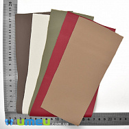 Набір штучної шкіри на замші 0,65 мм, Мікс (LTH-040508)