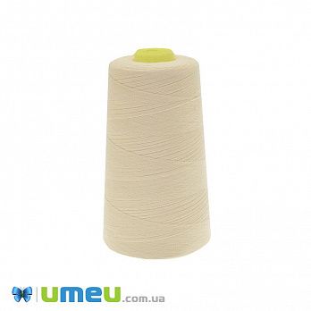 Нитка поліестерова KIWI №40/2 col.452, Кремова, 3600 м (MUL-046458)